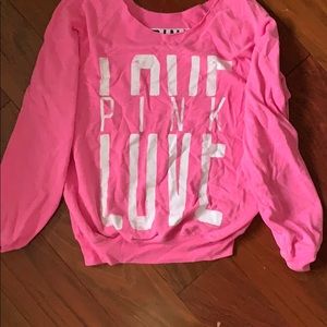 Pink Sweatshirt!